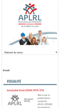Mobile Screenshot of aplrl.fr